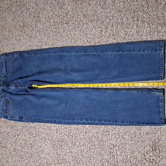 Mens Signature by Levi Strauss Relaxed Fit Blue Jeans - Picture 4 of 9